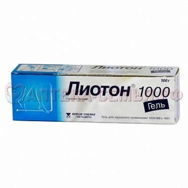 Лиотон гель 1000МЕ/г 100г