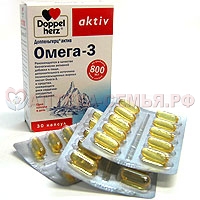 Доппельгерц Актив Омега-3 капс №30  (БАД)