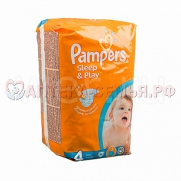 Подг-ки Pampers sleep & play maxi (9-14кг) 68шт