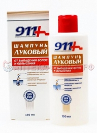 911 Луковый шамп 150мл экст крапивы 