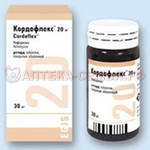 Кордафлекс таб пролонг п/о 20мг №30