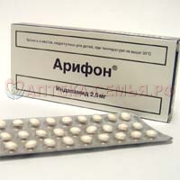 Арифон таб п/о 2,5мг №30