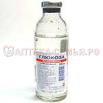 Глюкоза р-р д/инф 5% 200мл фл в/в