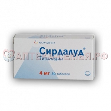 Сирдалуд таб 4мг №30