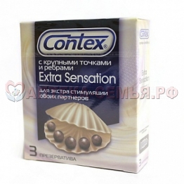 Презервативы CONTEX №3 Extra Sensation