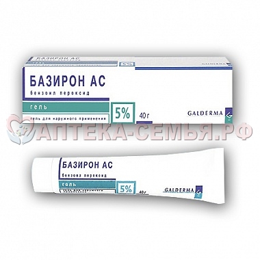 Базирон АС гель 5% 40г