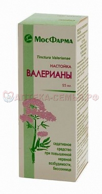 Валерианы н-ка 25мл