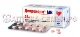 Депренорм МВ 35мг таб п/о пролонг N60 