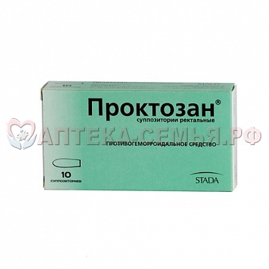 Проктозан супп рект N10