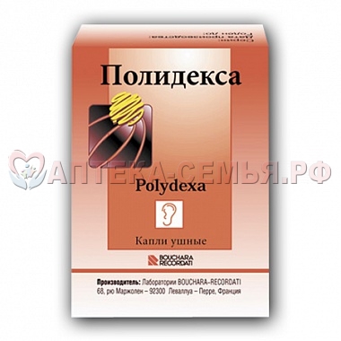 Полидекса кап ушн фл 10,5мл