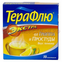 ТераФлю Экстра пор вн пак №10 лимон