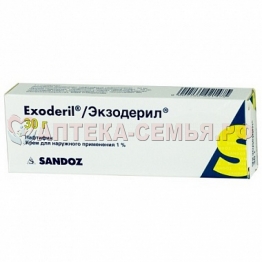 Экзодерил крем д/нар пр 1% 30г