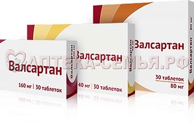 Валсартан таб п/о 160мг №30