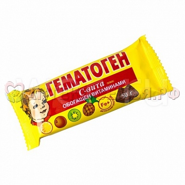 Гематоген Витатека с Вит С 40г (БАД)
