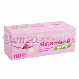 Магнелис В6 Форте таб п/о 0,1/0,01 №60 